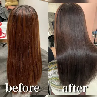 カラー くびれショート/パー マ/🐬永井瑠栞🐬のヘアスタイル