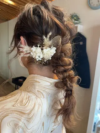 ヘアアレンジ 早川 真幸のヘアスタイル