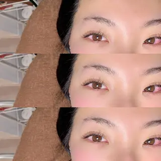 ロング カラー パーマ ヘアアレンジ メンズ キッズ ネイル マツエク・マツパ アイブロウ apopi's所属・真夜中のまつ毛 APOPI'Sのマツエク・マツパデザイン