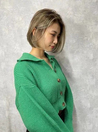 ショート C’LD hair produce /シールドヘア所属・モテ髪/ボブ/ショー ト/アダチフウトのヘアスタイル