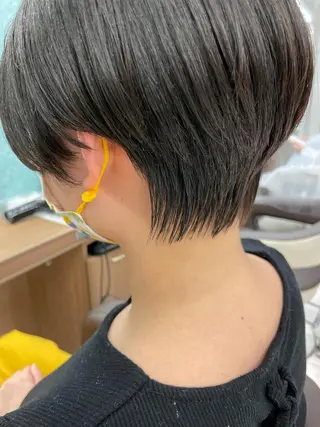 ショート カラー 福島成美/髪質改善 縮毛矯正/カラーのヘアスタイル