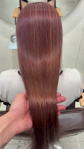 ロング カラー 近藤 乃紀のヘアスタイル