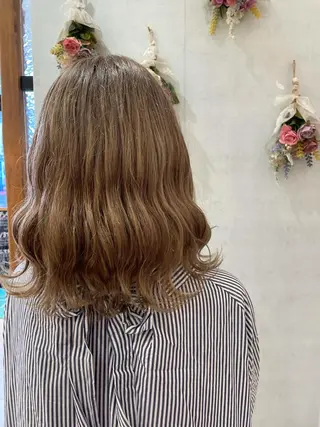 セミロング カラー 🩵ANELA東口 齋藤琴音💚のマツエク・マツパデザイン