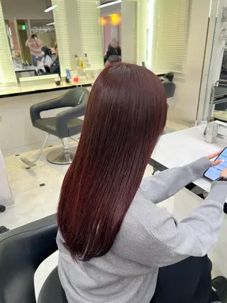カラー 🥀トレンド暖色⛓️ YUTOのヘアスタイル