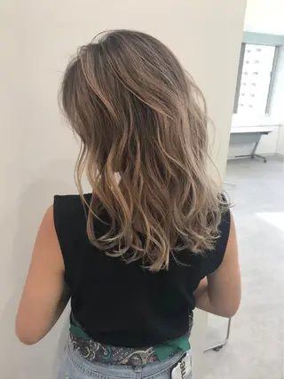 セミロング 無料カットモデル募集 Minato🍇のヘアスタイル