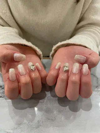 ネイル 束感まつ毛/ネイル/ LED♥KIRARAのマツエク・マツパデザイン