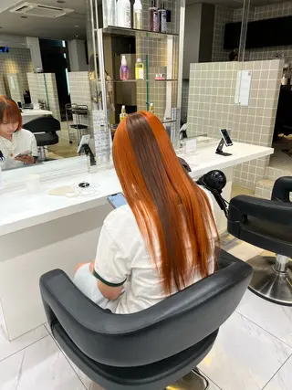 ロング カラー 韓国レイヤーカット /REIのヘアスタイル