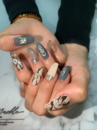 ネイル 🌙🫧CHARME (RUKA)🦋🫧のネイルデザイン