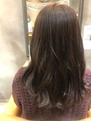 セミロング channel 大澤俊文のヘアスタイル