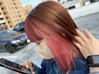 カラー 林 叶也のヘアスタイル