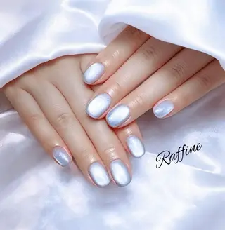 ネイル RAFFINE haru🦋🩵のネイルデザイン
