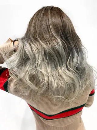 セミロング カラー 🌿海外Style・ KOHEIのヘアスタイル