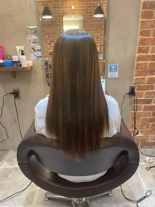 ロング 佐藤/本物志向の 髪質改善サロンのヘアスタイル