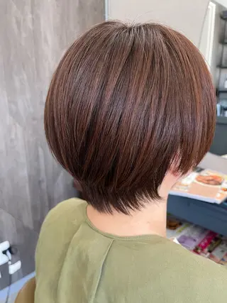 ショート 岩崎 惠子のヘアスタイル