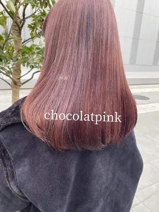 セミロング カラー Joule銀座 石山あやのヘアスタイル