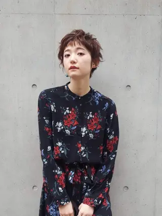 ショート 薄葉 美菜子のヘアスタイル
