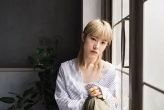 セミロング カラー レイヤー/ベージュ カラー/ハシモトのヘアスタイル