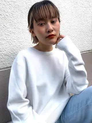 ショート lok[ロク] 高田馬場のヘアスタイル