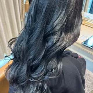 ロング カラー 酒井 里穂のヘアスタイル