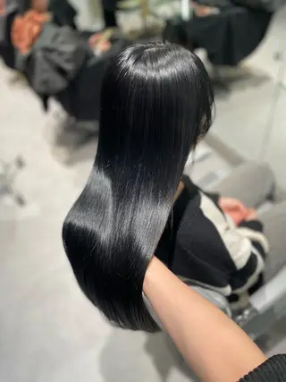 セミロング 透明感たっぷり柔らか 可愛いStyle杏琉のヘアスタイル