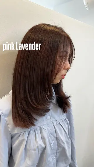 ミディアム カットモデル無料🧸 レディースeri︎✿のヘアスタイル