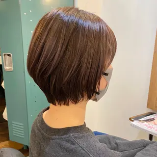 ショート 丸岡 美穂のヘアスタイル
