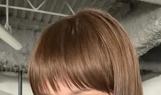 ミディアム RikO *. 海外風ヘアのヘアスタイル