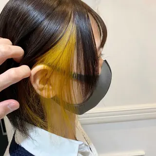 ミディアム カラー ✨トレンド特化美容師 WILL上村　拳吾のヘアスタイル