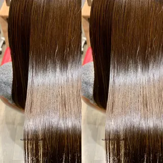 ロング カラー 縮毛矯正/髪質改善/ 石橋代智のヘアスタイル