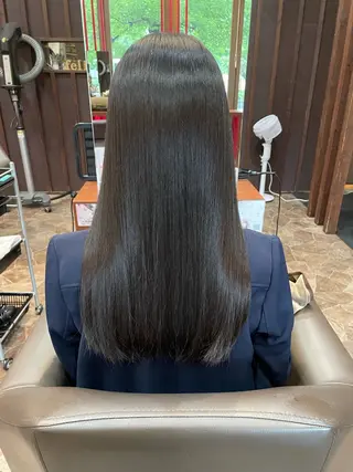 ロング ボブ/ショートボブ/ 岡山駅/別曽遥也のヘアスタイル