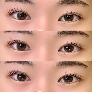 マツエク・マツパ Be. eyelash＆eyebrow 岡山店所属・🦋be. みうち🦋のマツエク・マツパデザイン