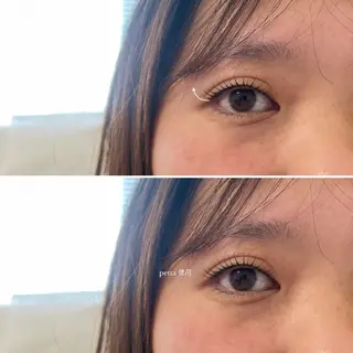 マツエク・マツパ three所属・three tomomiのマツエク・マツパデザイン