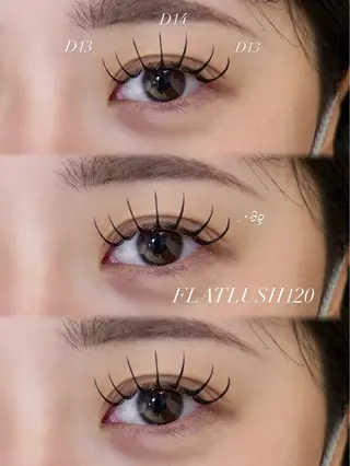 マツエク・マツパ CreBiA🎀 ayaのマツエク・マツパデザイン