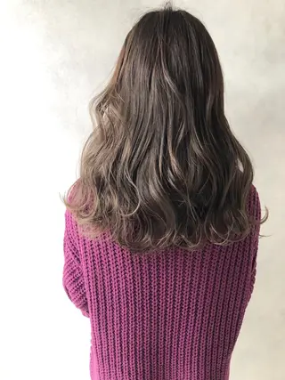 セミロング 小澤大輔 YOLO hairのヘアスタイル