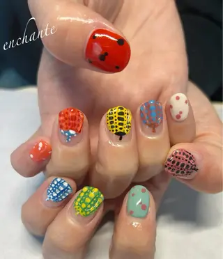 ネイル アンシャンテ所属・enchante 自由が丘のネイルデザイン