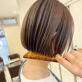 ショート カラー カラーモデル募集中⭐ ナツのヘアスタイル
