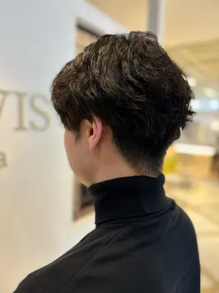ショート パーマ メンズ 金井こうた🐨 lovisのヘアスタイル