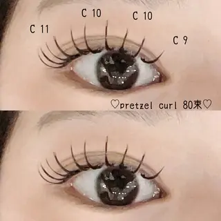 マツエク・マツパ roseosnow 🎀MIKUのマツエク・マツパデザイン