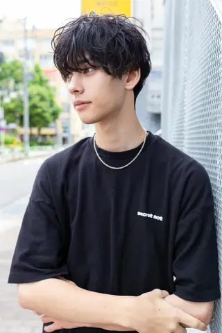 メンズ 森本裕/オーナー/ スパイラルパーマのヘアスタイル