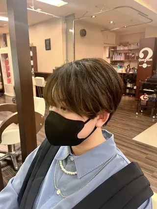 ショート 💎森 ハリス誠一💎のヘアスタイル