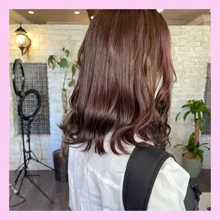 ミディアム カラー🫧アレンジ 🎀REIMIのヘアスタイル