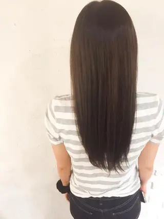ロング カラー 髪質改善 suzukiのヘアスタイル