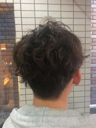 カラー パーマ ヘアアレンジ メンズ メンズパーマの巨匠 鈴木純のヘアスタイル