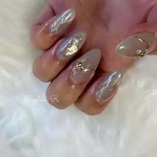 セミロング Nail Eyelash R所属・Nail Rのネイルデザイン