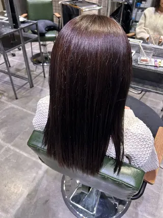 セミロング カラー Retsu /UniQのヘアスタイル