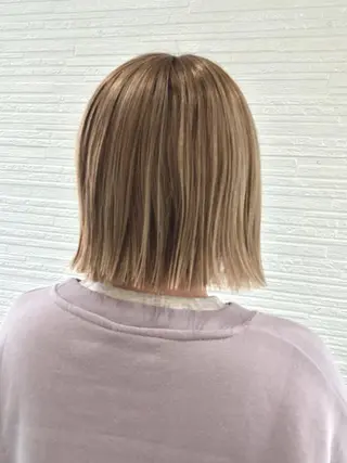 ミディアム カラー PASSION 仙台長町のヘアスタイル