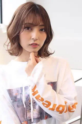 ミディアム カラー Laf.【ラフ］北坂戸駅前所属・🌈New Open Laf.🌈奥居伸輔のヘアスタイル