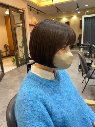 ショート ボブ/髪質改善/ soiナカジママドリのヘアスタイル