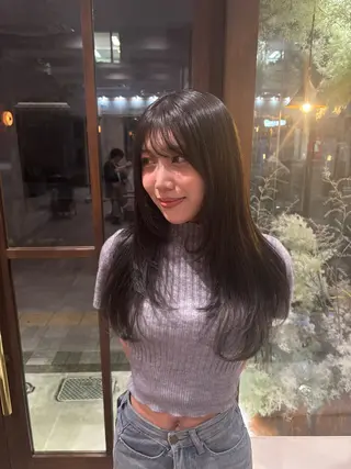 ロング PANOLA立川所属・透明感モテスタイル/ Nodoka🧸🩵のヘアスタイル