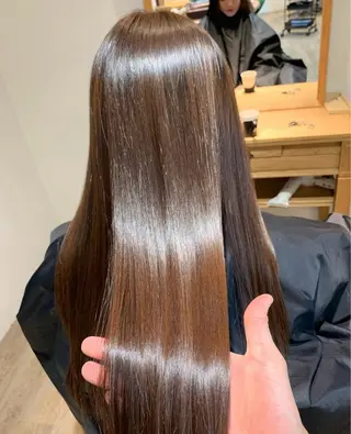 ロング カラー ヘアアレンジ Aloa横浜所属・トップスタイリスト Shoyaのヘアスタイル